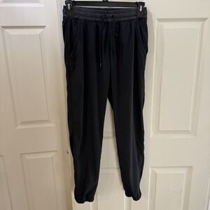 Nike Dri-Fit Men's Pants Joggers Zip Ankle Pockets Lined M Athletic Workout